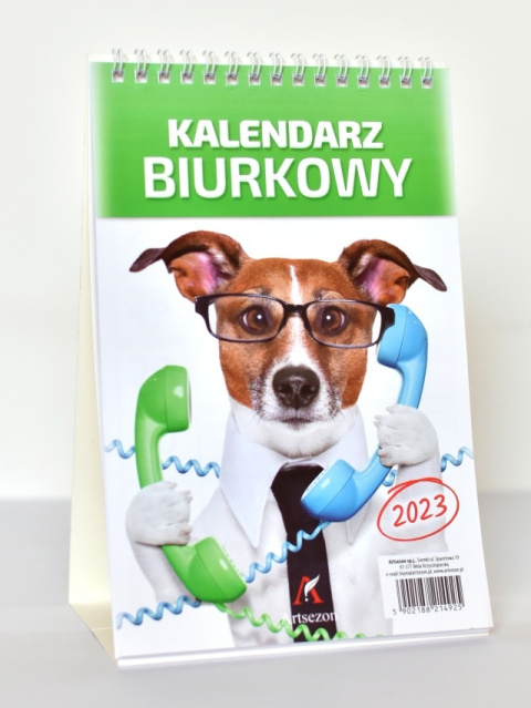 Kalendarz stojący biurkowy 2025 A5 pionowy Kalendarz stojący biurkowy 2025 A5 pionowy