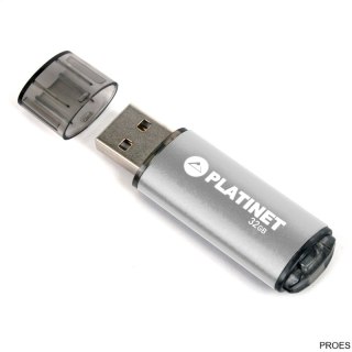 Pendrive USB 2.0 X-Depo 32GB srebrny PLATINET PMFE32S
