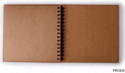 Album na spirali, 20x20cm, 30 ark, brązowe eco, 180g/m2, Happy Color HA 7631 2020-NE30 Album na spirali, 20x20cm, 30 ark, brązowe eco, 180g/m2, Happy Color HA 7631 2020-NE30