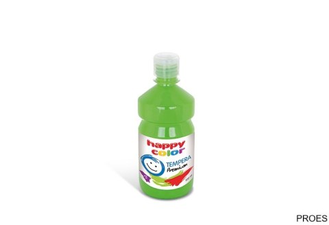 Farba tempera Premium 500ml, jasnozielony, Happy Color HA 3310 0500-51 Farba tempera Premium 500ml, jasnozielony, Happy Color HA 3310 0500-51