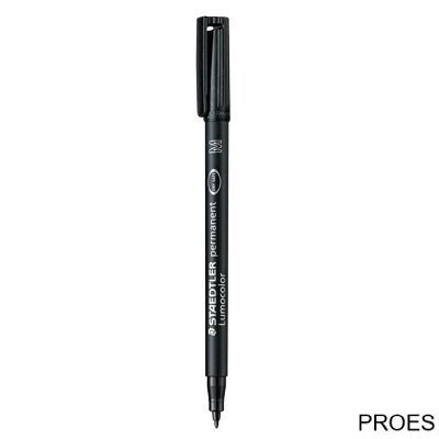 Foliopis permanentny M 317 czarny STAEDTLER LUMOCOLOR S317-9 Foliopis permanentny M 317 czarny STAEDTLER LUMOCOLOR S317-9