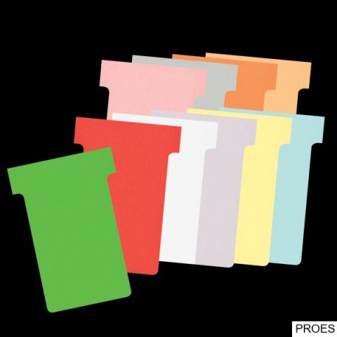 Karteczki T-Card Nobo, rozmiar 2, jasnoniebieskie 100 szt. 2002006