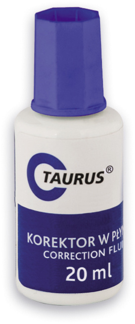 Korektor w płynie z gąbką 20ml TK-420 TAURUS