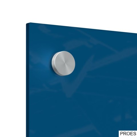 Mała podłużna szklana tablica suchościeralna Nobo Home 300x600mm, niebieska 1915607 Mała podłużna szklana tablica suchościeralna Nobo Home 300x600mm, niebieska 1915607