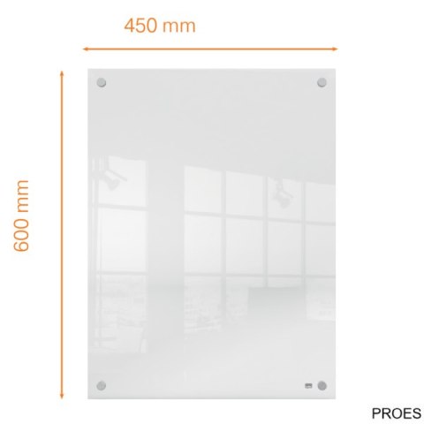 Tablica akrylowa suchościeralna do zawieszania na ścianie Nobo Home 600x450mm 1915621 Tablica akrylowa suchościeralna do zawieszania na ścianie Nobo Home 600x450mm 1915621