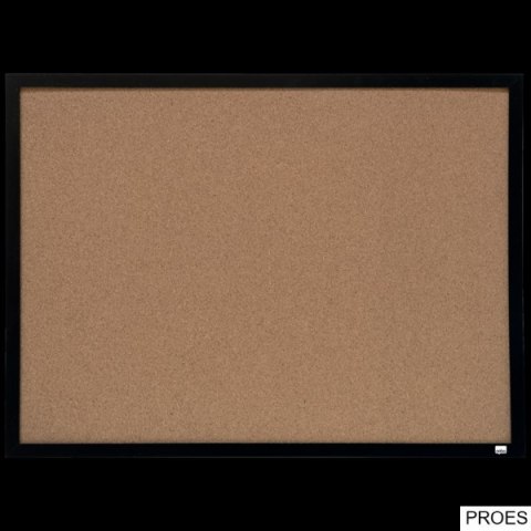 Tablica korkowa Nobo z czarną ramą, 585x430mm 1903776 Tablica korkowa Nobo z czarną ramą, 585x430mm 1903776