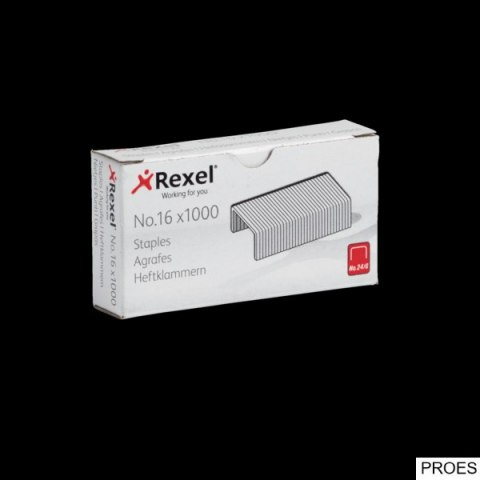 Zszywki Rexel No.16 24/6 opakowanie 1000 szt. 6121 Zszywki Rexel No.16 24/6 opakowanie 1000 szt. 6121