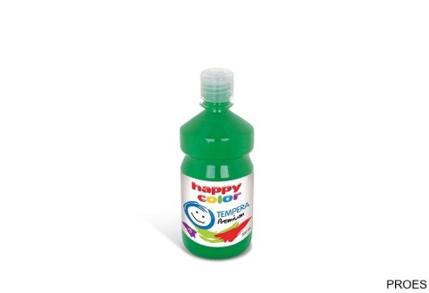 Farba tempera Premium 500ml, zielony, Happy Color HA 3310 0500-5 Farba tempera Premium 500ml, zielony, Happy Color HA 3310 0500-5
