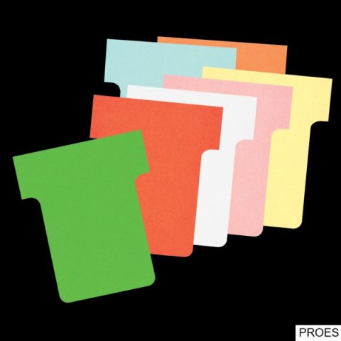 Karteczki T-Card Nobo, rozmiar 1,5, czerwone, 100 szt. 2001503