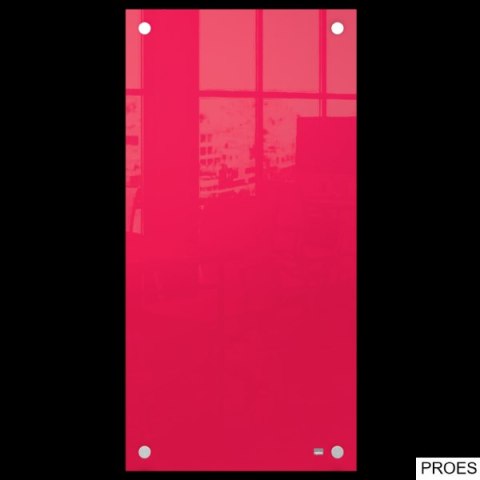 Mała podłużna szklana tablica suchościeralna Nobo Home 300x600mm, czerwona 1915605 Mała podłużna szklana tablica suchościeralna Nobo Home 300x600mm, czerwona 1915605