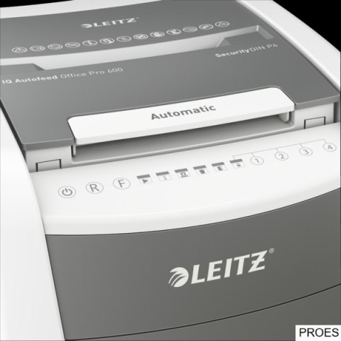 Niszczarka Leitz IQ AutoFeed 600, P4 80170000 Niszczarka Leitz IQ AutoFeed 600, P4 80170000