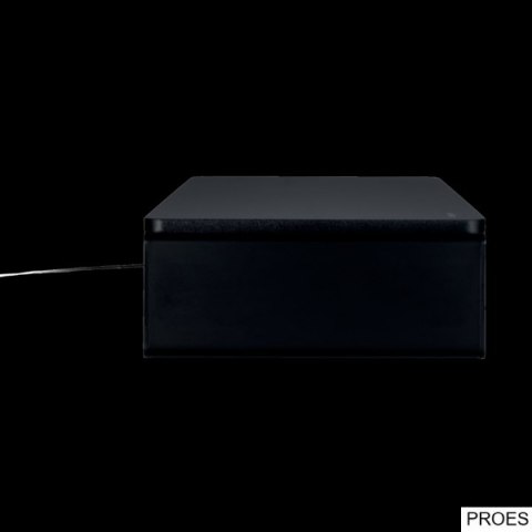 Podstawka pod monitor Kensington UVStand z przegrodą UV do dezynfekcji, czarna K55100WW