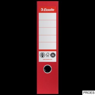 Segregator Esselte No.1 neutralny pod względem emisji CO2, A4, szer. 75 mm, czerwony 627568
