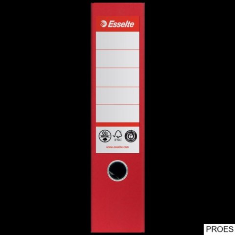 Segregator Esselte No.1 neutralny pod względem emisji CO2, A4, szer. 75 mm, czerwony 627568