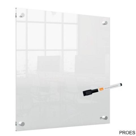 Tablica akrylowa suchościeralna do zawieszania na ścianie Nobo Home 450x450mm 1915620 Tablica akrylowa suchościeralna do zawieszania na ścianie Nobo Home 450x450mm 1915620