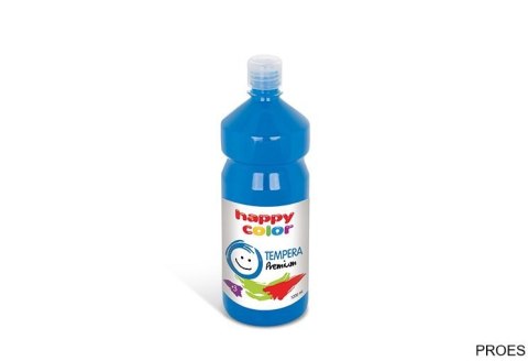 Farba tempera Premium 1000ml, niebieski, Happy Color HA 3310 1000-3 Farba tempera Premium 1000ml, niebieski, Happy Color HA 3310 1000-3