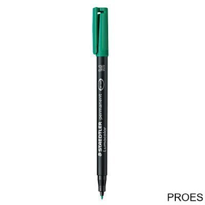 Foliopis permanentny M 317 zielony STAEDTLER LUMOCOLOR S317-5 Foliopis permanentny M 317 zielony STAEDTLER LUMOCOLOR S317-5