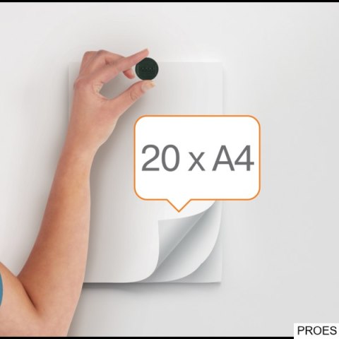 Magnesy do tablic 38 mm (2,5 kg), czarne, , 10 szt. Nobo 1915312