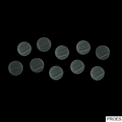 Magnesy do tablic 38 mm (2,5 kg), czarne, , 10 szt. Nobo 1915312
