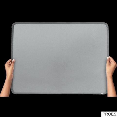 Magnetyczna tabliczka suchościeralna Nobo 580x430mm, srebrna QB05742C Magnetyczna tabliczka suchościeralna Nobo 580x430mm, srebrna QB05742C