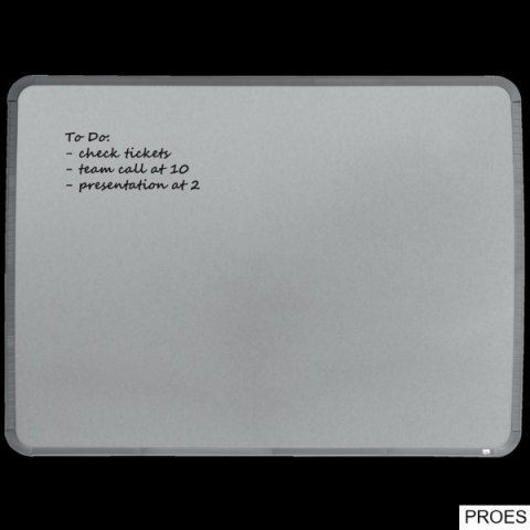 Magnetyczna tabliczka suchościeralna Nobo 580x430mm, srebrna QB05742C Magnetyczna tabliczka suchościeralna Nobo 580x430mm, srebrna QB05742C
