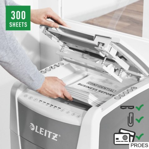 Niszczarka Leitz IQ AutoFeed 300, P4 80150000 Niszczarka Leitz IQ AutoFeed 300, P4 80150000