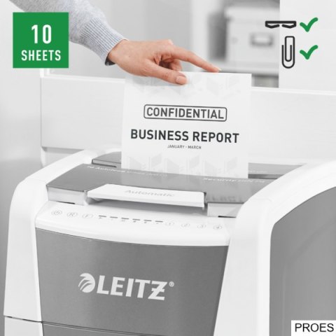 Niszczarka Leitz IQ AutoFeed 300, P4 80150000 Niszczarka Leitz IQ AutoFeed 300, P4 80150000