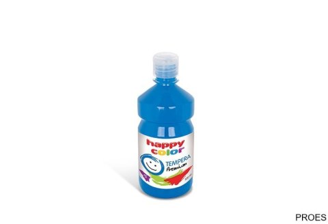 Farba tempera Premium 500ml, niebieski, Happy Color HA 3310 0500-3 Farba tempera Premium 500ml, niebieski, Happy Color HA 3310 0500-3