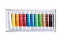 Farba akrylowa hobby, zestaw 12 kolorów x 12 ml, Happy Color HA 7370 0012-H12