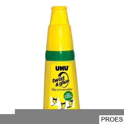 Klej TWIST&GLUE 35ml UHU 44660 w butelce bez rozpusz.