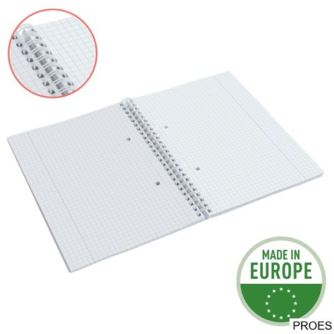 Kołonotatnik ColourBreeze A5, w kratkę, niebieski Esselte 628466 Kołonotatnik ColourBreeze A5, w kratkę, niebieski Esselte 628466