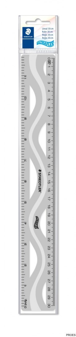 Linijka elastyczna, 30 cm, miks kolorów, Staedtler S 562 30UF-S