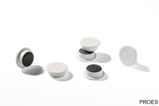 Magnesy do tablic, 21 mm Biały 475202 DURABLE
