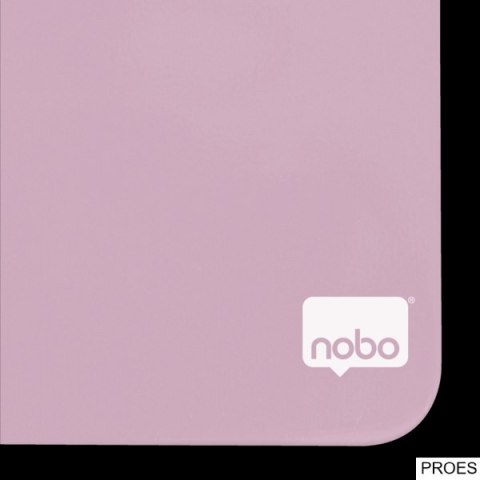 Mała kwadratowa tabliczka suchościeralna Nobo, 360 mm x 360 mm, liliowa 1915623 Mała kwadratowa tabliczka suchościeralna Nobo, 360 mm x 360 mm, liliowa 1915623