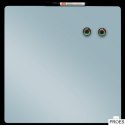 Mała kwadratowa tabliczka suchościeralna Nobo, 360 mm x 360 mm, szary błękit 1915624