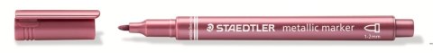 Marker metaliczny Metallic marker, okrągła końcówka, czerwony, Staedtler S 8323-232 Marker metaliczny Metallic marker, okrągła końcówka, czerwony, Staedtler S 8323-232