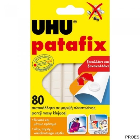 Masa samoprzylepna PATAFIX 50g UHU 43500 (80kwadratów) Masa samoprzylepna PATAFIX 50g UHU 43500 (80kwadratów)