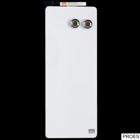 Podłużna tabliczka suchościeralna Nobo, 140 x 360 mm 1903764 Podłużna tabliczka suchościeralna Nobo, 140 x 360 mm 1903764