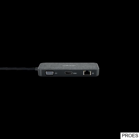 Przenośna stacja dokująca Kensington SD1650p USB-C Single 4K K34020WW