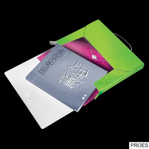 Teczka z gumką PP Leitz WOW, 30 mm, zielona 46290054 (X) Teczka z gumką PP Leitz WOW, 30 mm, zielona 46290054 (X)