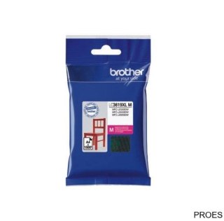 Tusz BROTHER (LC3619XLM) purpurowy 1500str