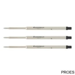 WATERMAN Wkłady do długopisów standard czarne (M) 2139453 opakowanie 12szt.