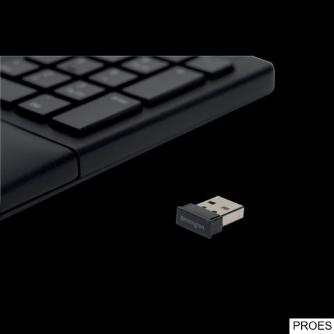 Zestaw bezprzewodowa klawiatura i mysz ergonomiczna Kensington Pro Fit K75406WW Zestaw bezprzewodowa klawiatura i mysz ergonomiczna Kensington Pro Fit K75406WW