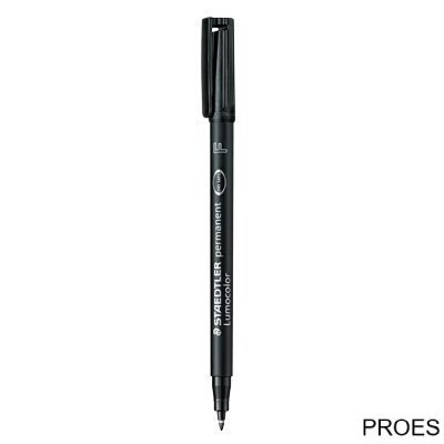 Foliopis permanentny F 318 czarny STAEDTLER LUMOCOLOR S318-9 Foliopis permanentny F 318 czarny STAEDTLER LUMOCOLOR S318-9