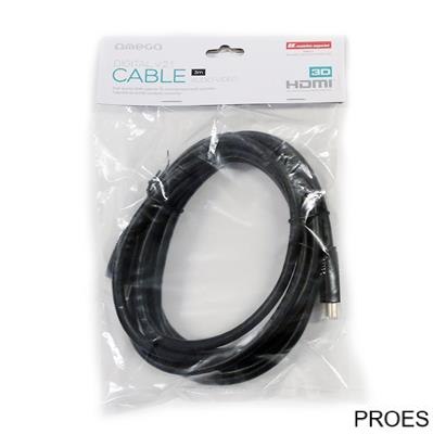 Kabel HDMI OMEGA 3m 2.1 8K czarny OCHB8K30 Kabel HDMI OMEGA 3m 2.1 8K czarny OCHB8K30