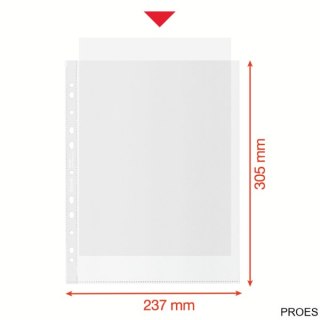 Koszulka groszkowa Recycled Premium PP 70 mic. A4 Maxi 627502 op.50 szt. Esselte