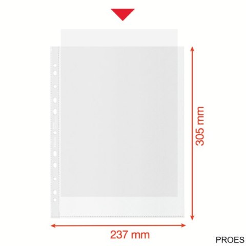Koszulka groszkowa Recycled Premium PP 70 mic. A4 Maxi 627502 op.50 szt. Esselte Koszulka groszkowa Recycled Premium PP 70 mic. A4 Maxi 627502 op.50 szt. Esselte