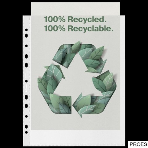 Koszulka groszkowa Recycled Premium PP 70 mic. A4 Maxi 627502 op.50 szt. Esselte Koszulka groszkowa Recycled Premium PP 70 mic. A4 Maxi 627502 op.50 szt. Esselte