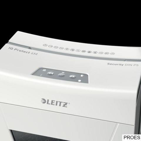 Niszczarka Leitz IQ Protect 10 P5, 10 kartek, 18 l kosz 80950000 Niszczarka Leitz IQ Protect 10 P5, 10 kartek, 18 l kosz 80950000