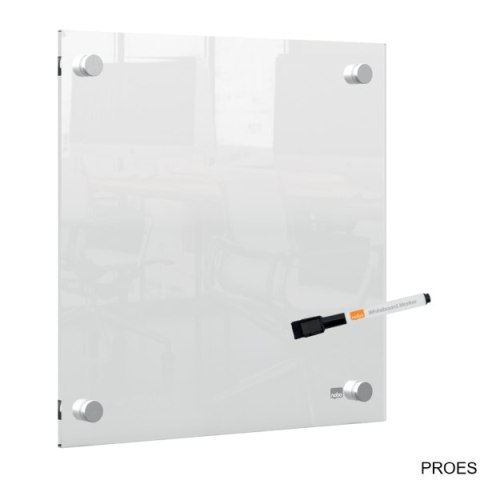 Tablica akrylowa suchościeralna do zawieszania na ścianie Nobo Home 300x300mm 1915619 Tablica akrylowa suchościeralna do zawieszania na ścianie Nobo Home 300x300mm 1915619